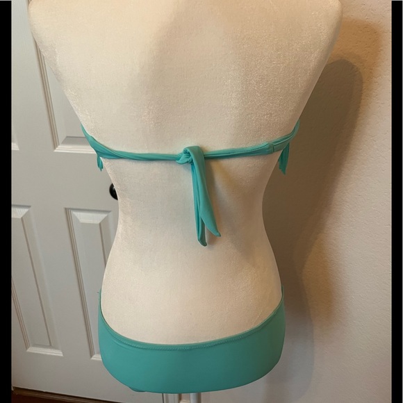 Cute Sea-Foam Green Fringe Bikini - Picture 3 of 8